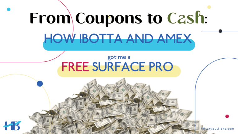 From Coupons to Cash: How Ibotta and Amex Got Me a Free Surface Pro