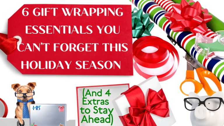 6 Gift Wrapping Essentials You Can’t Forget This Holiday Season (And 4 Extras to Stay Ahead)