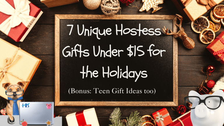 7 Unique Hostess Gifts Under $15 for the Holidays (Bonus: Teen Gift Ideas)